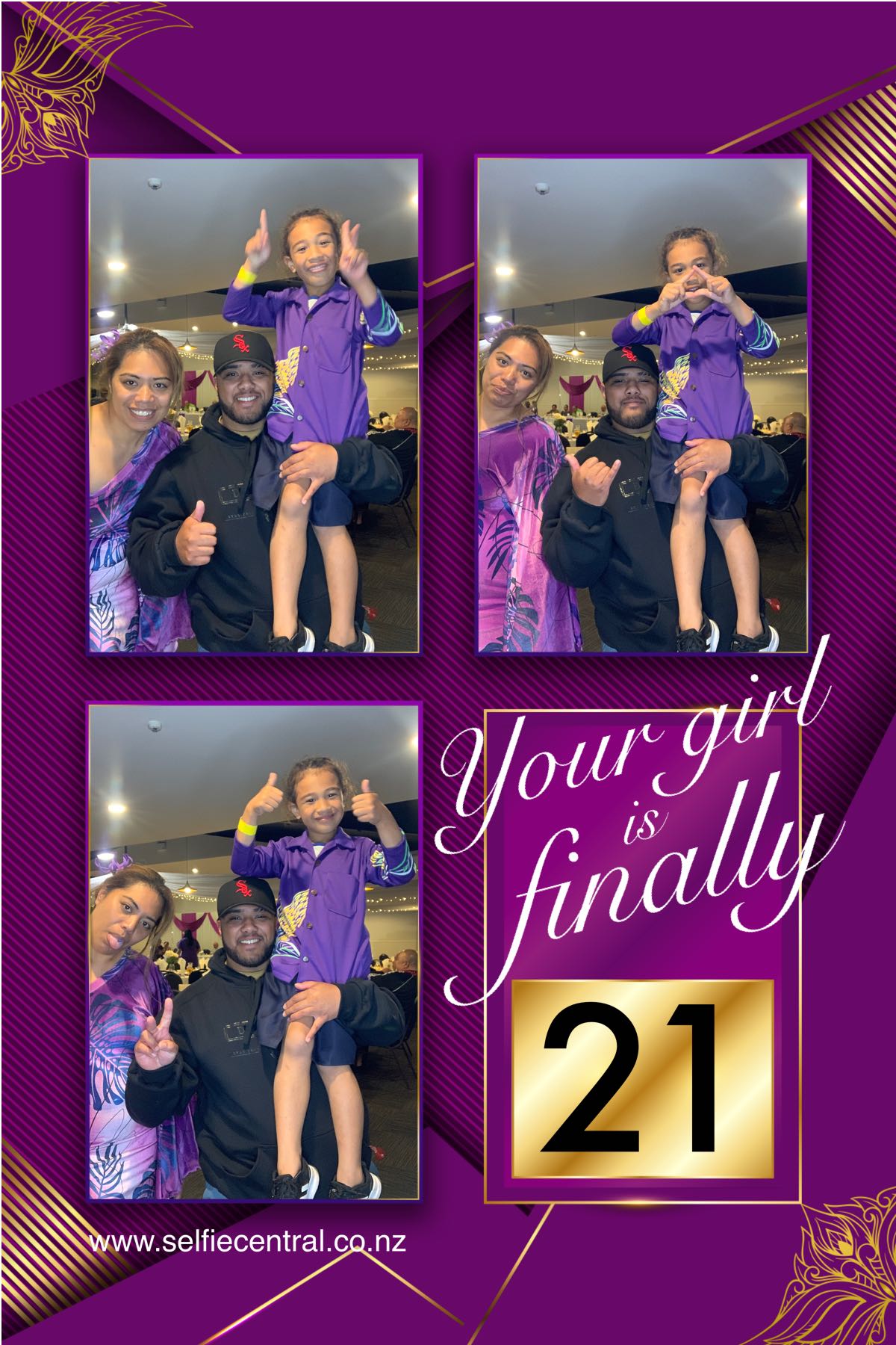 Your girl is finally 21 | View more photos from the event at gallery.photobooth.co.nz/u/SelfieCentral/Your-girl-is-finally-21